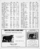 Directory 023, Cavalier County 1954